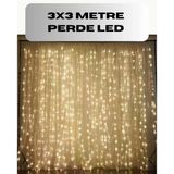 Nevamel® 3X3 Perde Led Işık Şelale Model Özel Gün Dekoratif Aydınlatma Vitrin