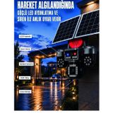 Nevamel® 4 Kameralı 4G Sım Kart Destekli Güneş Enerjili Akıllı Güvenlik Kamerası