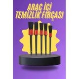 Nevamel 5 Parça Araç İçi Temizlik Fırçası Araç İçi-Dışı Temizleme Fırça Seti