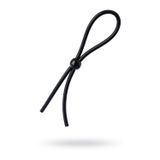 Nevamel® A-Toys 'Nin Tek Boncuklu Penisine Kement, Silikon, Siyah, 19,5 Cm