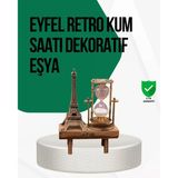 Nevamel Ahşap Kum Saati – Vintage Tasarımlı Masa Dekoru