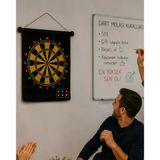 Nevamel® Aile Ve Arkadaş Oyunları İçin Manyetik Dart Tahtası 6 Ok Dahil