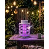 Nevamel® Akıllı Elektrikli Böcek Öldürücü Lamba Uv Mor Işık Sessiz Gece Kullanımı Duvara Asılabilir