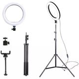 Nevamel ALLY 10 İnch Halka Led Tripod(1.30M)Youtuber Video Selfie Stüdyo Makyaj Işığı-(5775)
