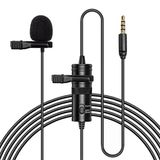 Nevamel Ally 3.5Mm Universal Lavalier Kablolu Yaka Mikrofonu 6 Metre-(5775)