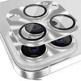 Nevamel Ally İphone 15 Pro-15 Pro Max Metal Tempered Kamera Lens Koruyucu-(5775)