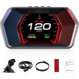 Nevamel® Ally P17 Hud Obd2 & Gps Çift Sistemli Araç Bilgisayarı | Dijital Kilometre Su ve Yağ Sıcaklığı Ölçer Hız & Alarm Göstergeli Oto ELEKTRONIĞI-(5775)