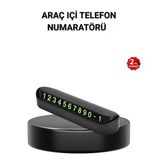 Nevamel Alüminyum Kasa Gri Çevirmeli Araç İçi Telefon Numaratörü