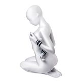 Nevamel® Anonymo El Kelepçesi #0107, Polyester, Gümüş, 23,5 Cm (Kod:0107)
