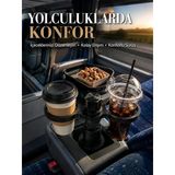 Nevamel® Araç Bardaklık Genişletici Çift Bardak Tutucu Ve Tepsili Düzenleyici
