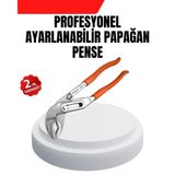 Nevamel® Ayarlanabilir Kurbağacık Pense Boru Anahtarı Çelik Malzeme