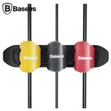 Nevamel Baseus Cable Fixer Kit Kablo Organizatör Tutucu Ve Ayrıştıcı-(5775)