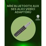 Nevamel Bluetooth 4.1 Ses Alıcısı | 3.5Mm Girişli Hoparlör & Kulaklıklar İçin Kablosuz Dönüştürücü