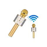 Nevamel Bluetooth Hoparlör Usb Aux Sd Kart Kaoroke Mikrofon Uzun Pil Ömrü