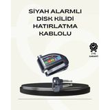 Nevamel Çift Modlu 110Db Alarmlı Disk Kilidi Suya Dayanıklı