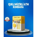 Nevamel® Çocuklar İçin Sarı Elektronik Şifreli Para Biriktirme Kumbarası