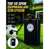 Nevamel® Çok Amaçlı Taşınabilir Hava Pompası Araç Bisiklet Top Lastik Şişirme Pompası
