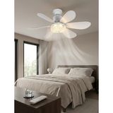 Nevamel® Crystal Aura 52 cm Ultra Sessiz LED Tavan Vantilatörü | 3 Kademeli Bakır Motor | Kumandalı Kristal Avize Vantilatör - Çok Renkli
