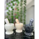 Nevamel Doğal Cilalı Mermer Havan
