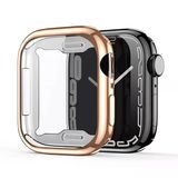 Nevamel Dux Ducis Samo Series Apple Watch 45Mm İçin Soft Tpu Full Koruma Ultra İnce Silikon Kılıf-(5775)