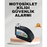 Nevamel Ekonomik Alarm Disk Kilidi Motosiklet Scooter Bisiklet Güvenlik
