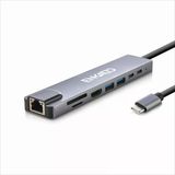 Nevamel® Enkado EKD-TP42 Type-C To To HDMI 2pd 2 USB 2.0 HDMI 4K + Sd/tf Ethernet 100MBS Multi· HUB(1923)