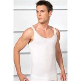 Nevamel® Erkek Modal Ince Askılı Klasik Atlet - Beyaz - 2XL