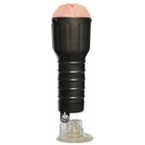 Nevamel® Fener Tipi Vantuzlu Suni Vajina Mastürbatör - Siyah