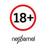 Nevamel® Fetiş Fantezi Mor Peluşlu Metal Kelepçe