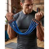 Nevamel® Fitness Direnç Lastiği Evde Spor İçin Çok Amaçlı Egzersiz Bandı