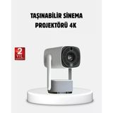 Nevamel® Hd 720P Projeksiyon Cihazı – Geniş Ekran 10.000 Saat Ampul Ömrü Ev Sineması Deneyimi