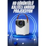Nevamel Hd Ayaklı Portatif Projeksiyon Cihazı Bluetooth Wifi Akıllı Android İşlemcili