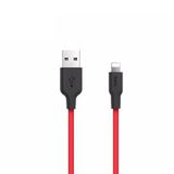 Nevamel Hoco X21 Usb To İphone Lightning 2A Silikon Hızlı Şarj Ve Data Kablosu-(5775)