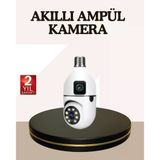 Nevamel İki Yönlü Sesli Wifi Kamera – Ampul Tipi Ev Ve Ofis Güvenlik Kamerası