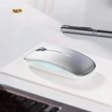 Nevamel İnphic M5 Kablosuz Fare Şarj Edilebilir Sessiz Kullanım 2.4G Işıklı Usb Mouse-(5775)