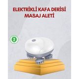 Nevamel® Kablosuz Kafa ve Vücut Masaj Aleti Taşınabilir Tasarım - Renkli