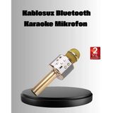 Nevamel® Kablosuz Karaoke Mikrofon Usb Aux Destekli Parti Ve Eğlence İçin