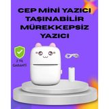 Nevamel Kablosuz Mini Cep Yazıcısı Bluetooth Destekli 1200Mah Bataryalı