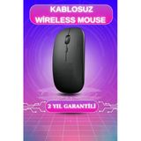 Nevamel Kablosuz Mouse Fare Şarjlı Bluetooth Wireless Çift Modlu Sessiz
