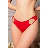 Nevamel® Kırmızı Bel Kısmı Dantelli Külot