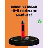 Nevamel® Kulak Burun Tüy Temizleme Makinesi Raks Leo Pilli Kuru Kullanım