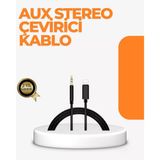 Nevamel® Lightning Girişli Cihazlar İçin 3.5Mm Aux Ses Kablo Dönüştürücü 1M