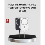 Nevamel Magsafe Uyumlu Kablosuz Powerbank – Güçlü Mıknatıs Hızlı Şarj Kompakt Tasarım