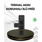 Nevamel® Masa Üstü Çoklu Priz Usb Ve Type-C Çıkışlı Güç Dağıtıcı