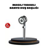 Nevamel® Masaj Uçlu Yüksek Basınçlı Duş Başlığı Spa Etkili