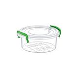Nevamel Mini Yuvarlak Saklama Kabı 0.5 Litre