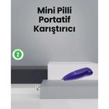 Nevamel Mutfak Için Mini El Mikseri – Kahve Süt Krema ve Sos Karıştırıcı
