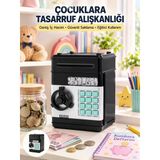 Nevamel® Otomatik Para Çeken Şifreli Atm Tasarımlı Kumbara