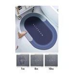 Nevamel Oval Süper Emıcı Banyo Paspası