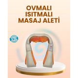 Nevamel® Ovmalı Isıtmalı Masaj Aleti Boyun Omuz Bel ve Ayak Için Rahatlatıcı Etki - Renkli